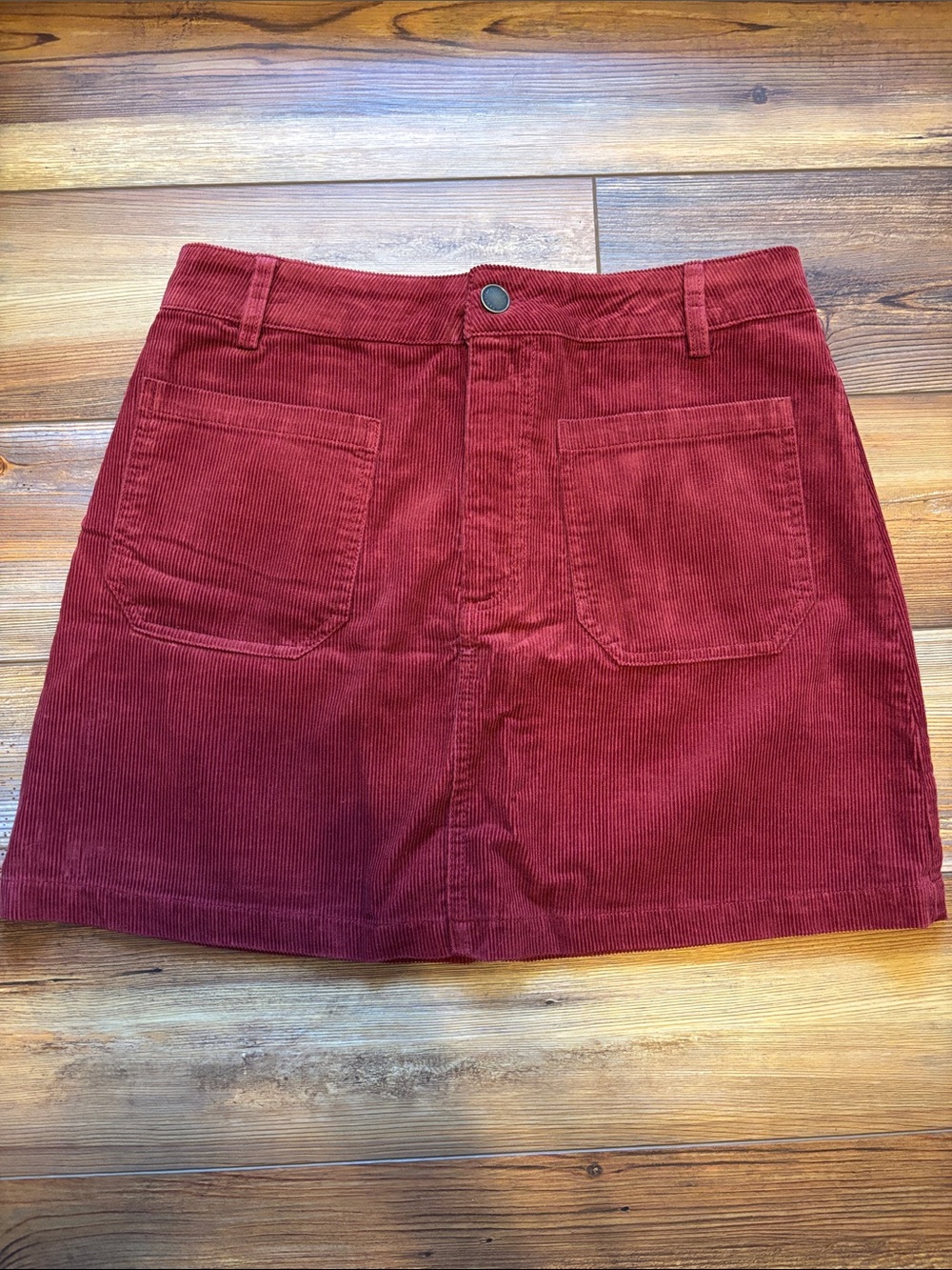 Copper Key corduroy skirt